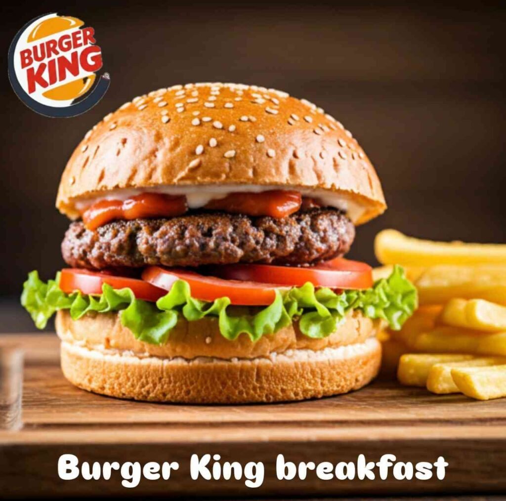 Burger King Breakfast Menu