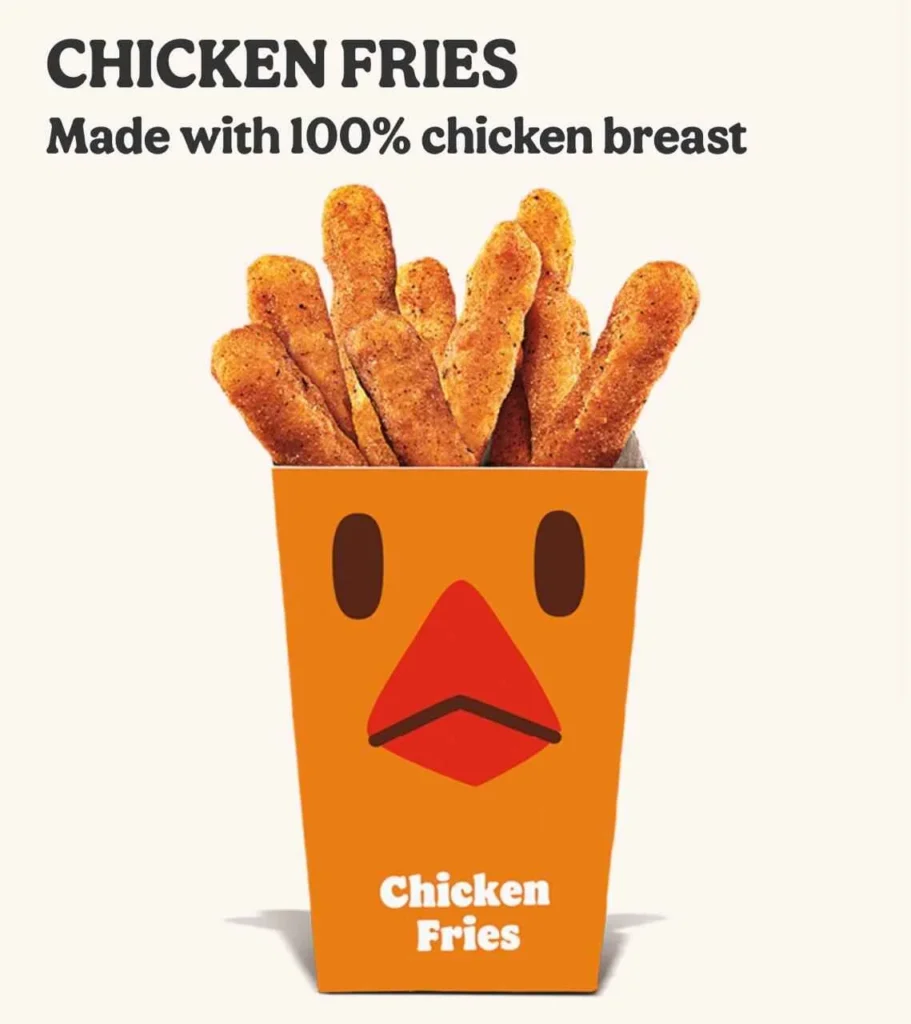 Burger King Chicken Fries - Menu with Price, Calories and Copycat Recipe