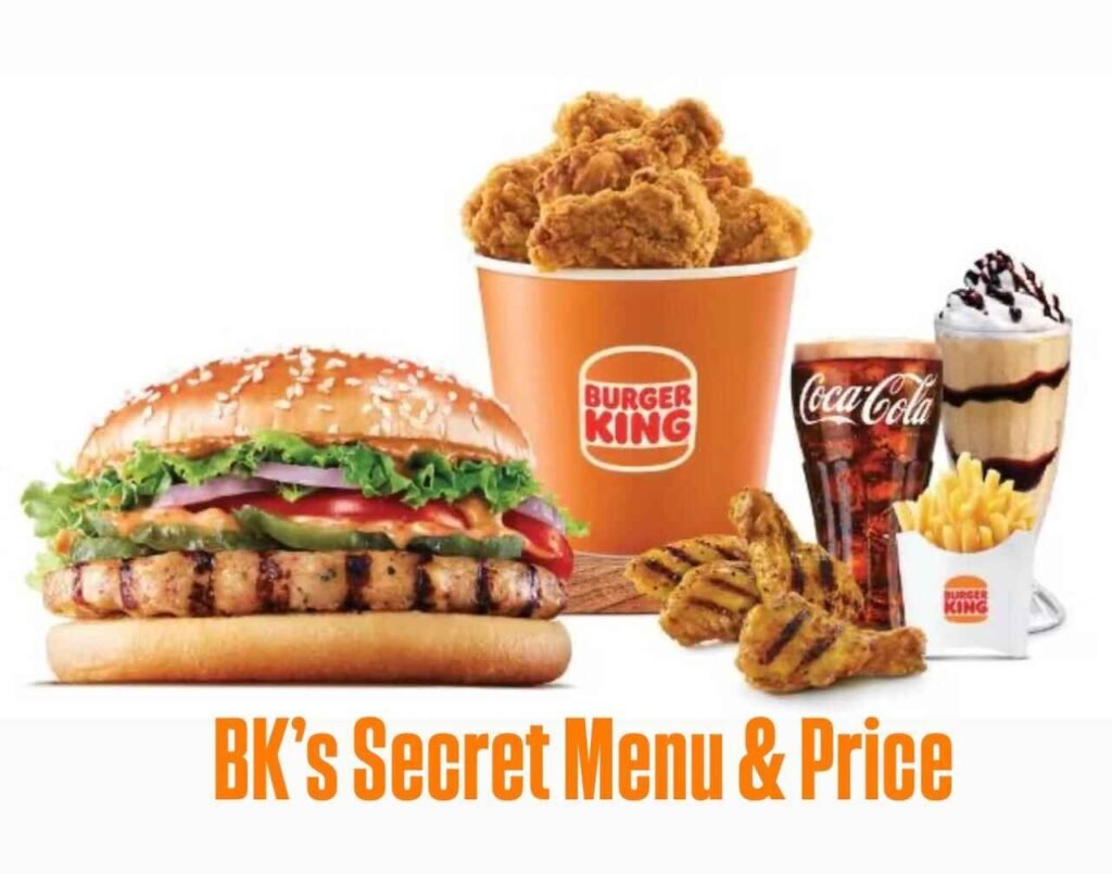 Burger King Secret Menu With Prices 2024