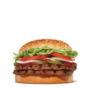 Burger King Whopper Menu