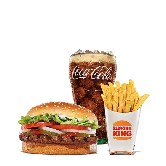 Burger King Whopper Menu
