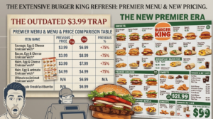 Burger king menu with prices 2026