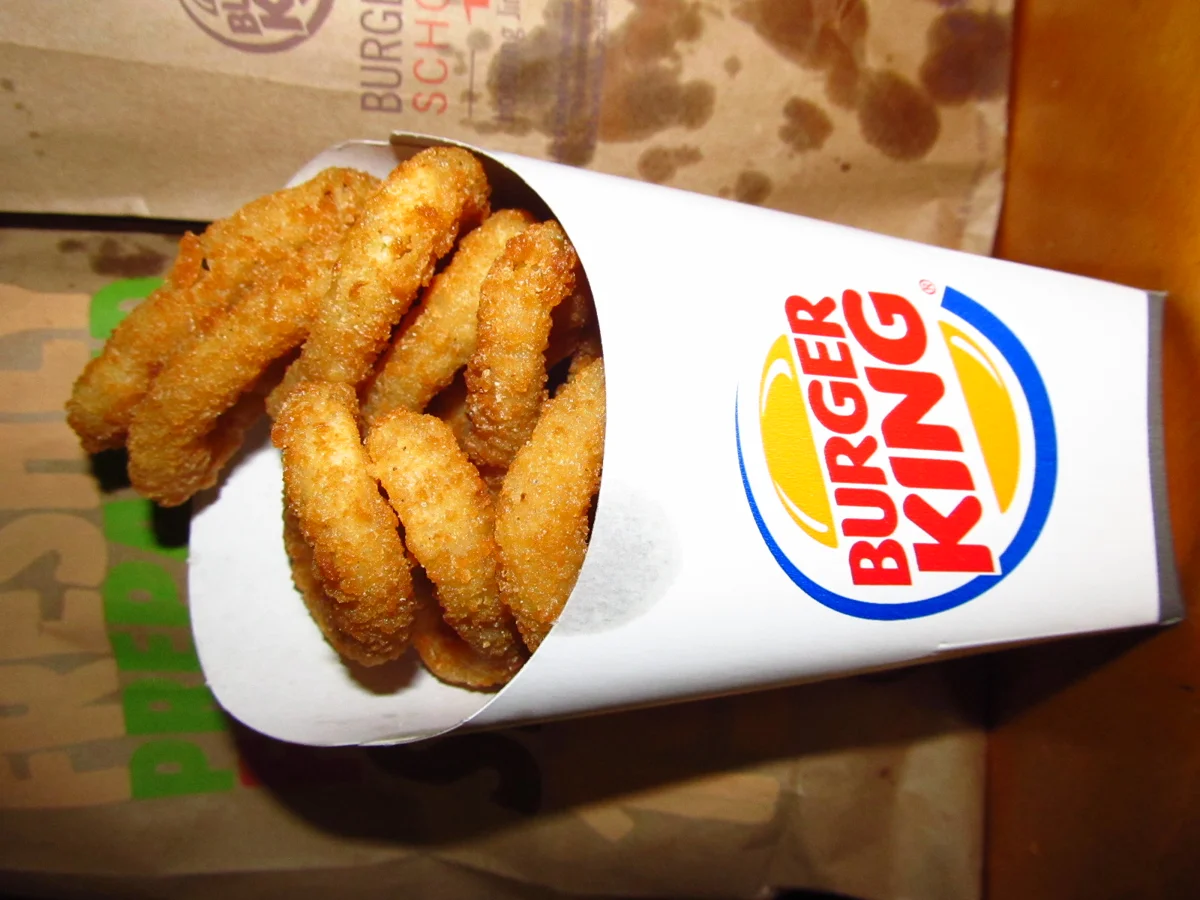 burger king lunch menu with prices onion rings sides