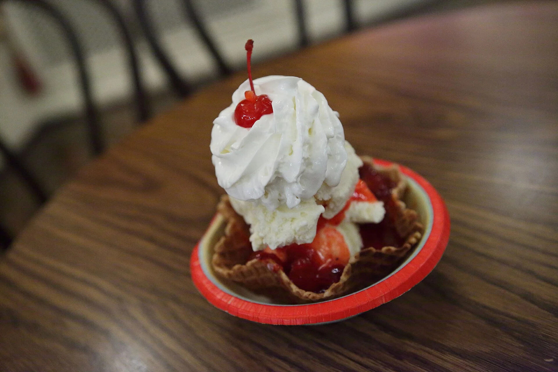 Burger King dessert sundae and sweet treats
